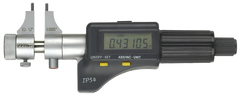 .2 - 1.2'' Measuring Range - .00005/.001mm Resolution - Friction Thimble - Hardened & Ground Face -  Electronic Inside Micrometer - All Tool & Supply