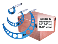 0 - 12" .0001" Graduation Micrometer Set - All Tool & Supply