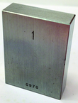 .080" - Certified Rectangular Steel Gage Block - Grade 0 - All Tool & Supply