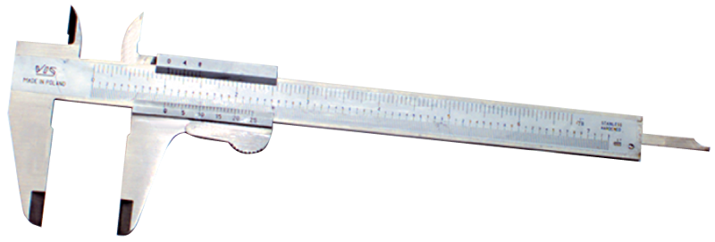 0 - 8'' Measuring Range (.001 / .02mm Grad.) - Vernier Caliper - All Tool & Supply