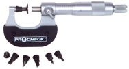 Anvil - 7-Pc Anvil Attachment Kit - .235; .250; & .270 Anvil Dia. - Individual Micrometer Anvil Attachment - All Tool & Supply