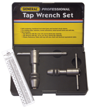 2 Piece - Model #165 Reversible Tap Wrench Set - All Tool & Supply