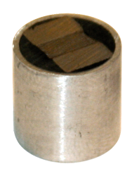 Rare Earth Two-Pole Magnet - 2'' Diameter Round; 345 lbs Holding Capacity - All Tool & Supply