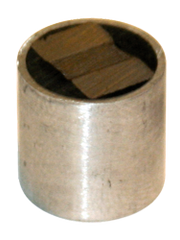 Rare Earth Two-Pole Magnet - 1'' Diameter Round; 85 lbs Holding Capacity - All Tool & Supply