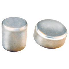 Rare Earth Magnet Material (Nickel) - 1/2″ Diameter Round; 22.4 lbs Holding Capacity - All Tool & Supply