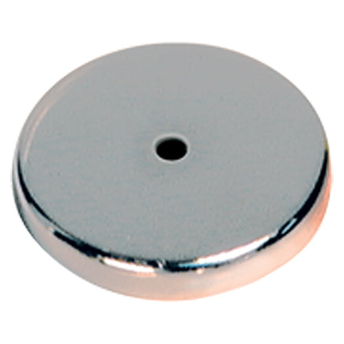 Low Profile Cup Magnet - 2 5/8″ Diameter Round; 41 lbs Holding Capacity - All Tool & Supply