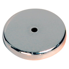 Low Profile Cup Magnet - 3 3/16″ Diameter Round; 47.5 lbs Holding Capacity - All Tool & Supply