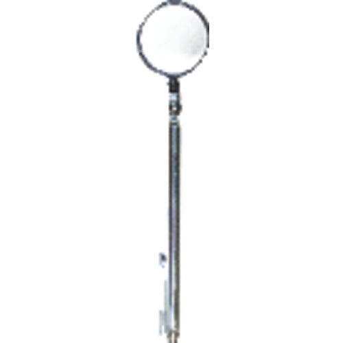 1 1/2″ Size - Round-24″ Extended Length - Telescoping Pocket Mirror - All Tool & Supply