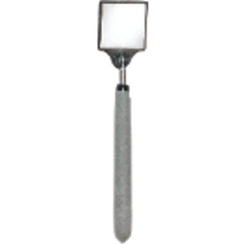 2″ × 2″ Size - Square-29″ Extended Length - Telescoping Pocket Mirror - All Tool & Supply