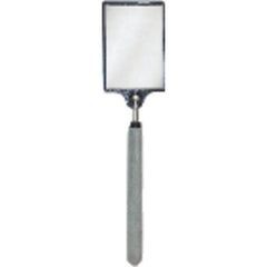 3 1/2″ × 2 1/2″ Size - Rectangular-32 3/4″ Extended Length - Telescoping Pocket Mirror - All Tool & Supply