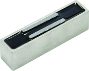 Multi-Purpose Two-Pole Ceramic Magnet - 1-1/4 x 4-1/2'' Bar; 75 lbs Holding Capacity - All Tool & Supply