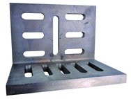 12 x 9 x 8" - Machined Open End Slotted Angle Plate - All Tool & Supply