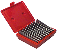 #TPS11 - 10 Piece Set - 1/8'' Thickness - 1/8'' Increments - 1/2 to 1-5/8'' - Parallel Set - All Tool & Supply