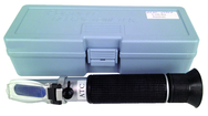 Refractometer with carring case 0-10 Brix Scale; includes case & sampler - All Tool & Supply