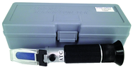 Refractometer with carring case 0-32 Brix Scale; includes case & sampler - All Tool & Supply