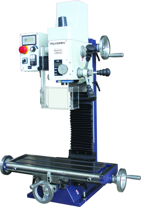 14" Gear Head Milling Machine, Variable Speed, 1.25HP, 120V, 1PH - All Tool & Supply