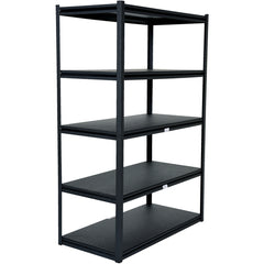 Powder Coated Boltless Shelf 48 × 24 × 72 - Exact Industrial Supply