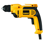 #DWD112 - 7.0 No Load Amps - 0 - 2500 RPM - 3/8'' Keyless Chuck - Corded Reversing Drill - All Tool & Supply