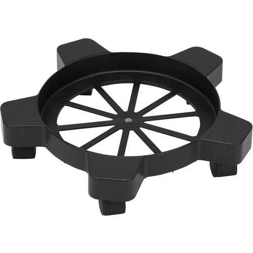 ‎Drum Dolly Black Plastic 5-7 Gal Bucket 80 lbs - Exact Industrial Supply