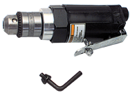 #FP3501 - 3/8'' Chuck Size - Straight - Non-Reversing - Air Powered Drill - All Tool & Supply