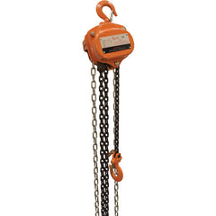 Professional Chain Hoist 1K 10 Ft - Exact Industrial Supply