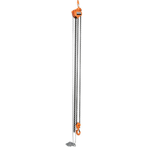 Professional Chain Hoist 6K 15 Ft - Exact Industrial Supply