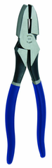 8-1/2" Linesmen Plier w/Side Cutters; Double-Dipped Plastic Handle - All Tool & Supply