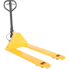 Pallet Truck W/Dead Man Brake 5.5K 27 × 48 - Exact Industrial Supply