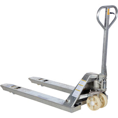 Galvanized Steel Pallet Truck 27 × 48 - Exact Industrial Supply