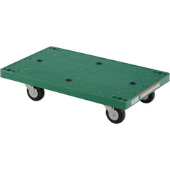 Plastic Dolly 30 × 18″ 500 lb - Exact Industrial Supply