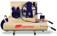 8 Gallon / Horizontal Tank; 5-1/2HP Gas Engine Air Compressor #SS3J5 5GH-WB - All Tool & Supply