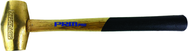 PRM Pro 10 lb. Brass Hammer with 32" Wood Handle - All Tool & Supply