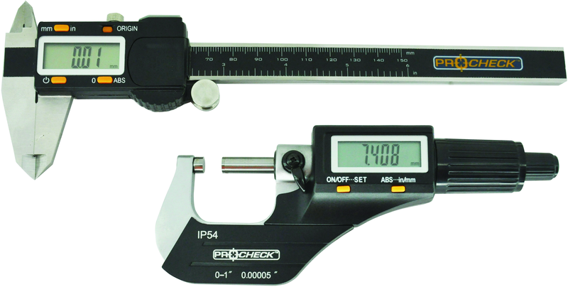 Digital Machinist Kit 0-6" Caliper with 0-1" IP54 Micrometer - All Tool & Supply