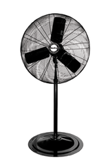 30" Pedestal Fan; 3-speed; 1/4 HP; 120V - All Tool & Supply