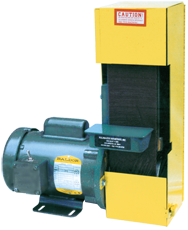 Belt Sander-with Dust Collector & Stand - #S4SV; 4 x 36'' Belt; 1/2HP; 1PH Motor - All Tool & Supply