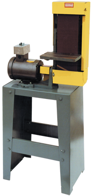 Belt Sander - #S6M-3; 6 x 48'' Belt; 3HP; 3PH; 220/440V Motor - All Tool & Supply