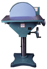 Heavy Duty Disc Sander-With Forward/Rev and Magnetic Starter - Model #23100 - 20'' Disc - 3HP; 3PH; 230V Motor - All Tool & Supply