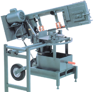 Horizontal Mitre Bandsaw - #2000; 9 x 14'' Capacity; 1.5HP; 1PH; 220V Motor - All Tool & Supply