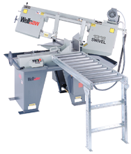 Horizontal Mitre Bandsaw - #1316S; 13 x 16'' Capacity; 3HP; 3PH; 208/230/460V Motor - All Tool & Supply