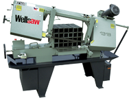 Horizontal Wet Bandsaw - #1318 - 13 x 18'' Capacity - 3 HP; 3PH; 220/440V Motor - All Tool & Supply