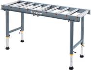 9-Roller Roller Table - #D2271--19" Wide x 65" Long - All Tool & Supply