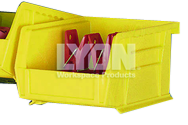 8-1/4'' x 14-3/4'' x 7'' - Yellow Large Plastic Bin - All Tool & Supply