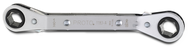 Proto® Offset Double Box Reversible Ratcheting Wrench 1/2" x 9/16" - 6 Point - All Tool & Supply