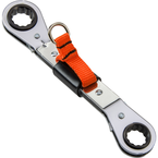 Proto® Tether-Ready Offset Double Box Reversible Ratcheting Wrench 1/4" x 5/16" - 6 Point - All Tool & Supply