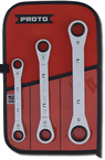 Proto® 3 Piece Ratcheting Box Wrench Set - 12 Point - All Tool & Supply