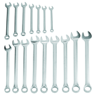 Proto® 16 Piece Satin Combination Wrench Set - 12 Point - All Tool & Supply