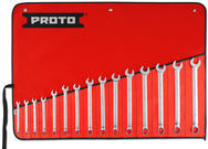 Proto® 15 Piece Satin Metric Combination ASD Wrench Set - 12 Point - All Tool & Supply