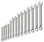 Proto® 14 Piece Full Polish Antislip Metric Combination Wrench Set - 12 Point - All Tool & Supply