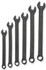 Proto® 6 Piece Black Oxide Antislilp Metric Combination Wrench Set - 12 Point - All Tool & Supply