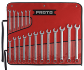 Proto® 18 Piece Satin Metric Combination ASD Wrench Set - 12 Point - All Tool & Supply